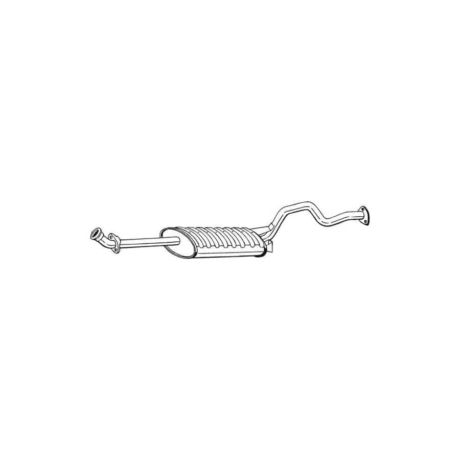 Bosal 282-891 Middle Silencer for Mitsubishi Pajero / Shogun II (V20)