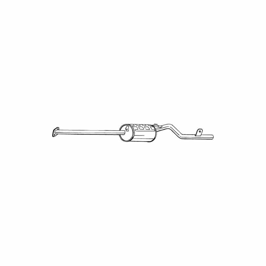 Bosal 283-057 Rear Silencer for Suzuki Alto