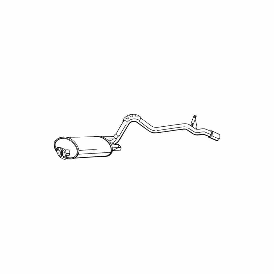 Bosal 283-421 Rear Silencer for Mazda MX-5 I (Na)