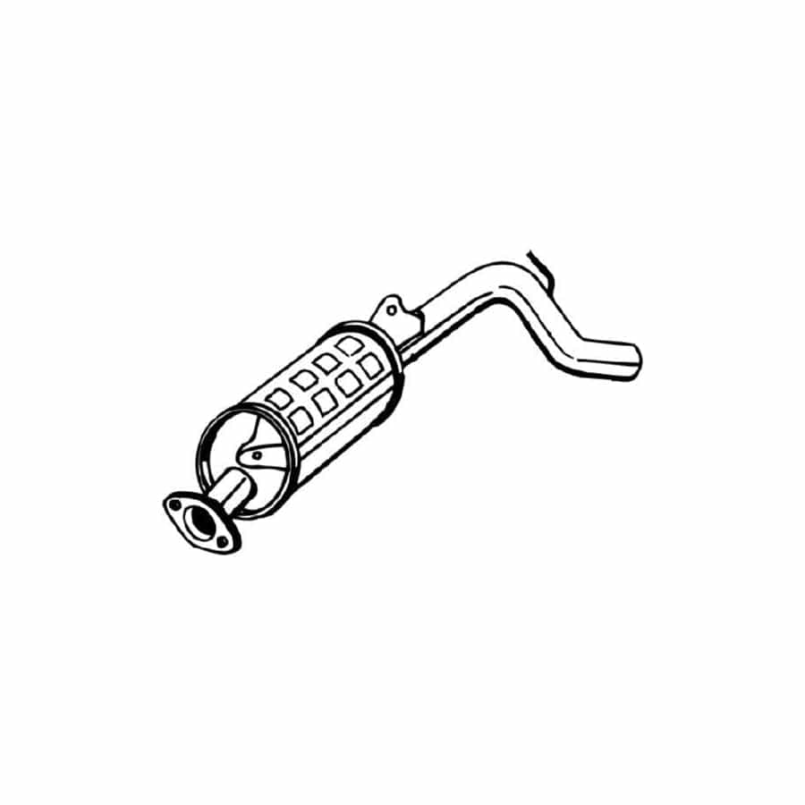 Bosal 283-493 Rear Silencer for Daewoo Tico