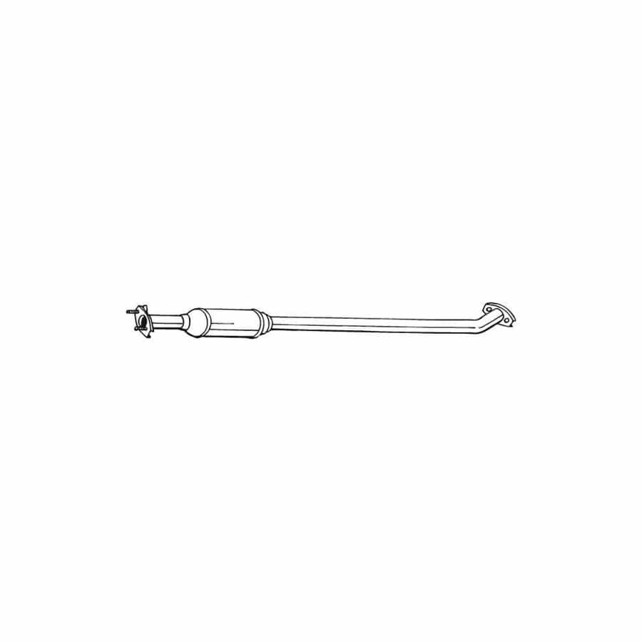 Bosal 283-537 Middle Silencer for Subaru Justy II (Jma, Ms)