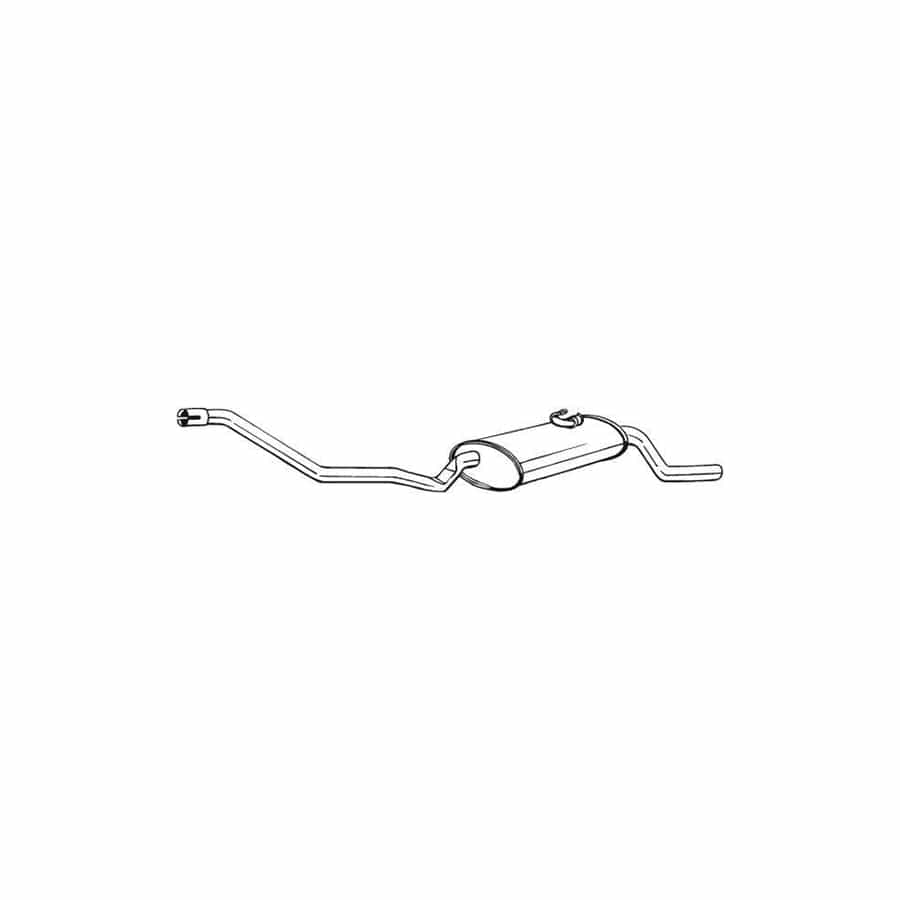 Bosal 283-561 Rear Silencer for VW Polo