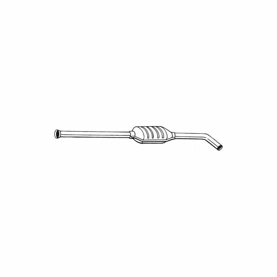 Bosal 283-567 Middle Silencer for Renault Megane