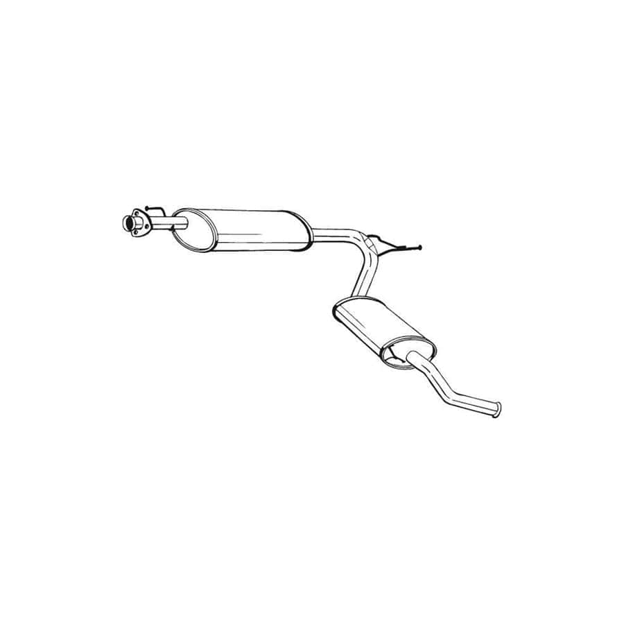Bosal 283-581 Rear Silencer