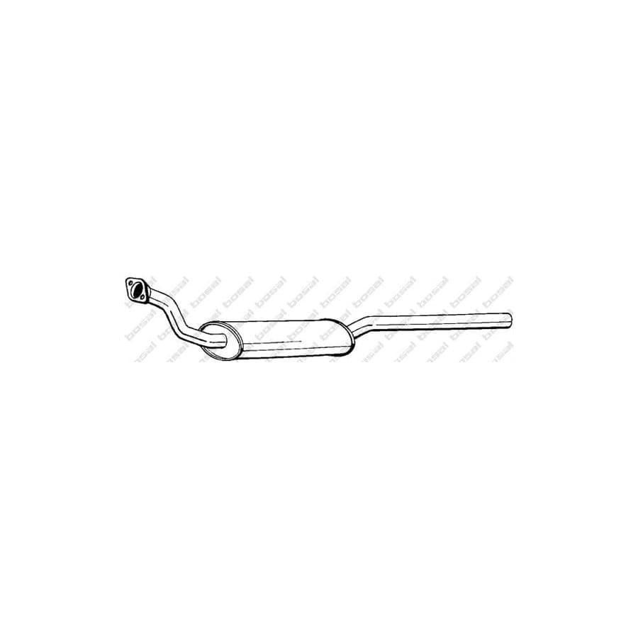 Bosal 283-617 Front Silencer for Citroen XM