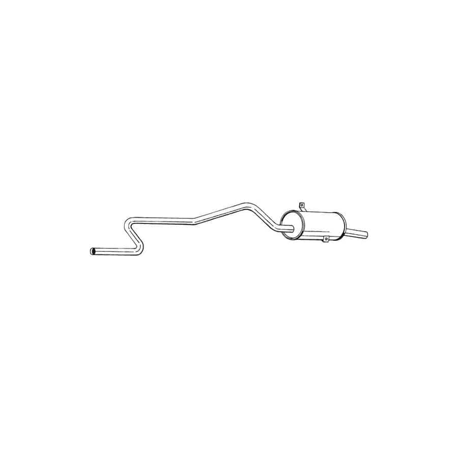 Bosal 283-701 Rear Silencer for Nissan Micra I Hatchback (K10)