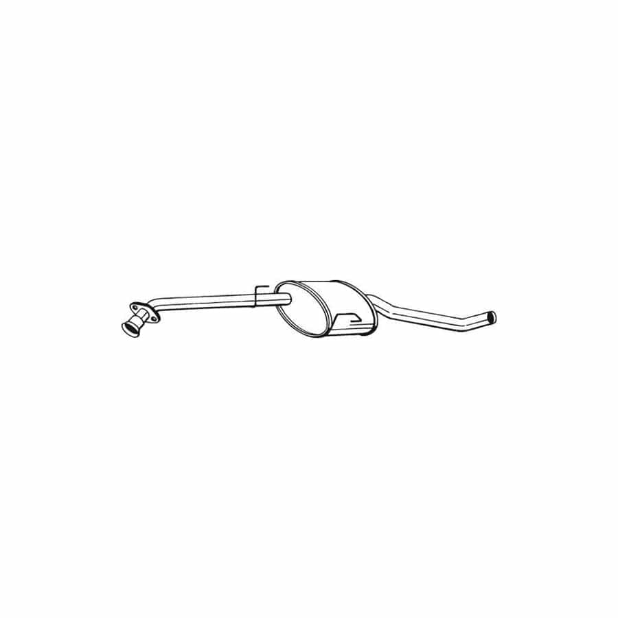 Bosal 283-751 Middle Silencer