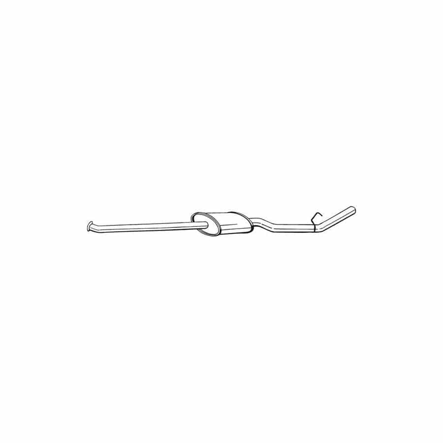Bosal 284-079 Middle Silencer for Renault Kangoo