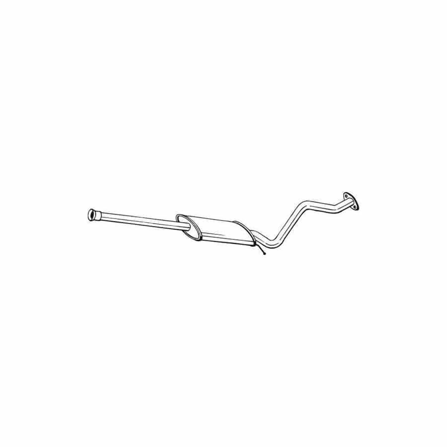 Bosal 284-307 Middle Silencer for Hyundai Getz (Tb)
