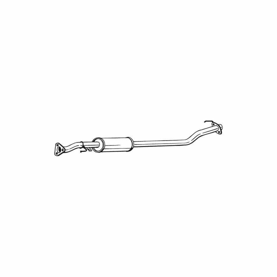 Bosal 284-447 Middle Silencer for Honda Cr-V III (Re)