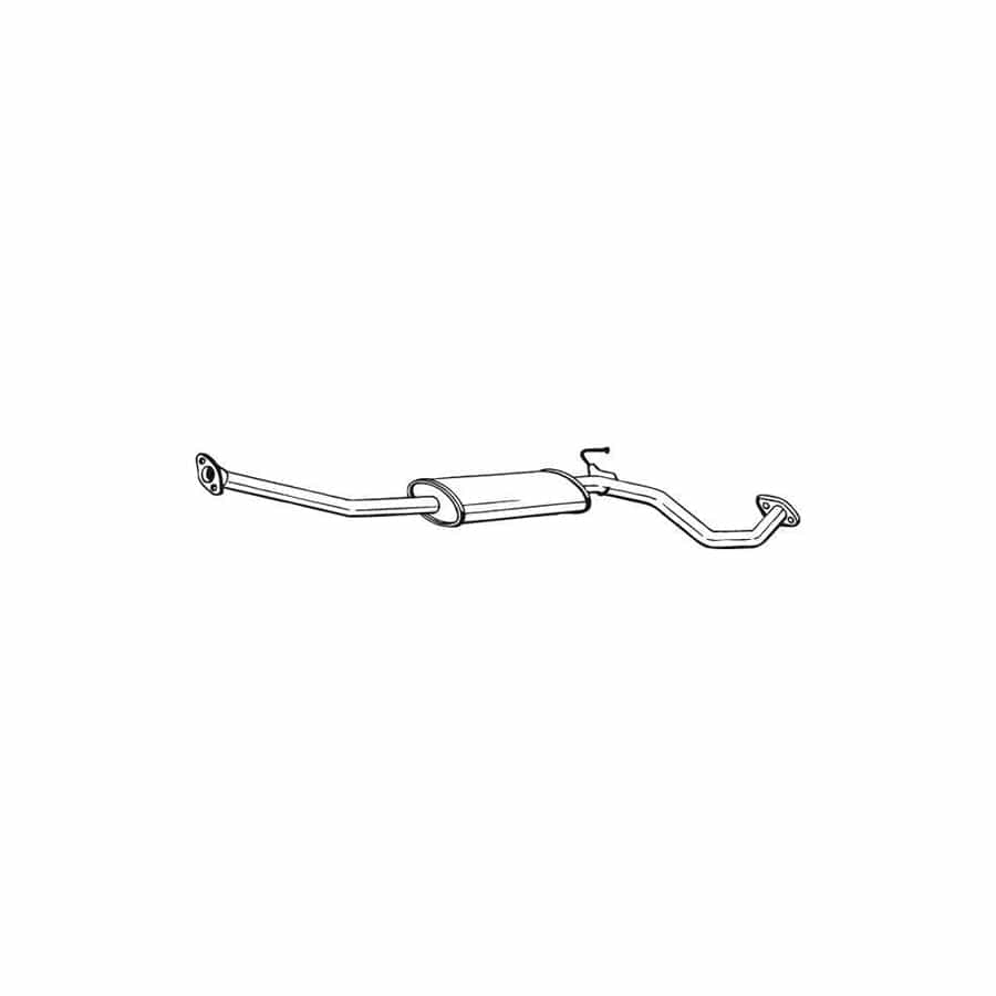 Bosal 284-553 Middle Silencer for Nissan Micra