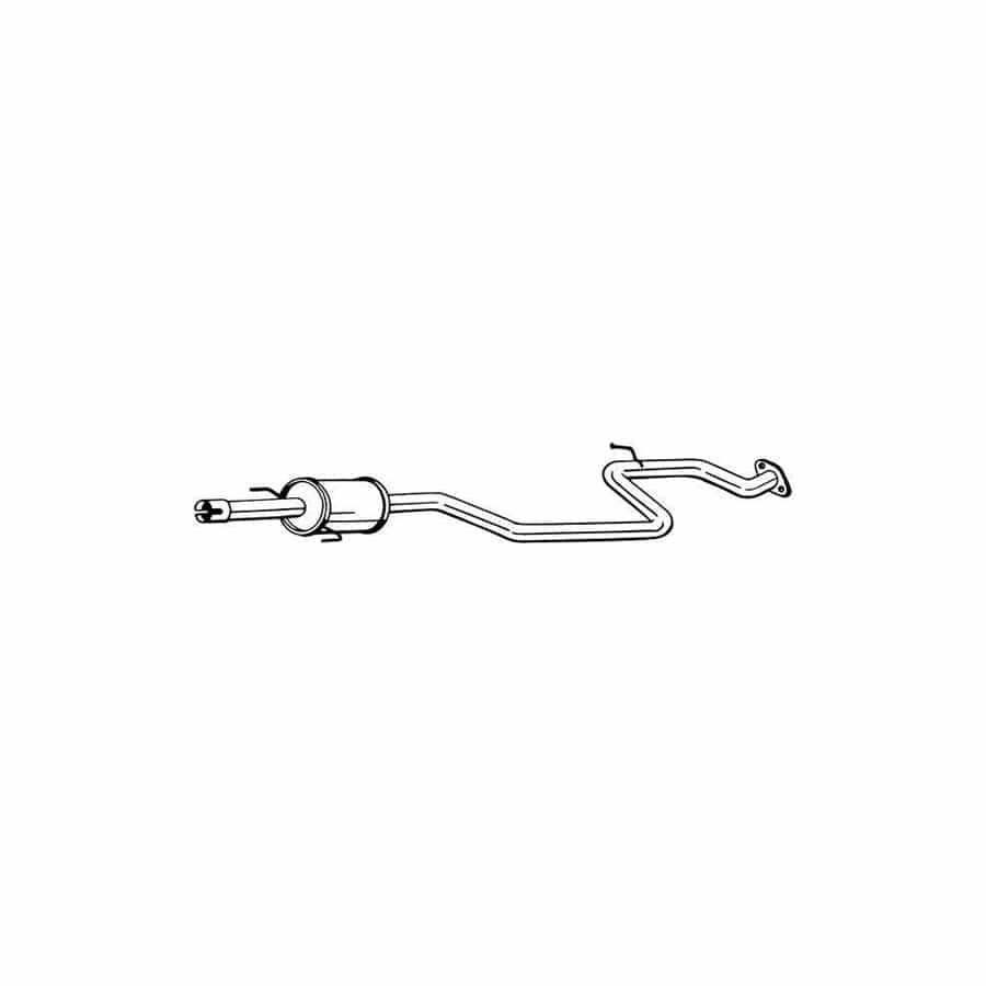 Bosal 284-801 Middle Silencer for Toyota Yaris