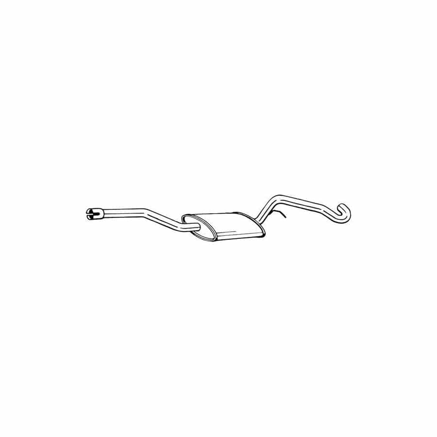 Bosal 284-813 Middle Silencer for Ford Kuga Mk2 (Dm2)