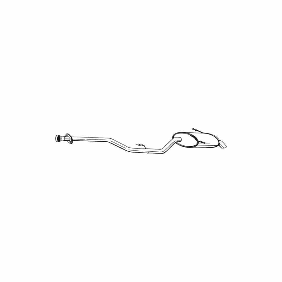 Bosal 285-075 Rear Silencer for BMW 3 Compact (E36)