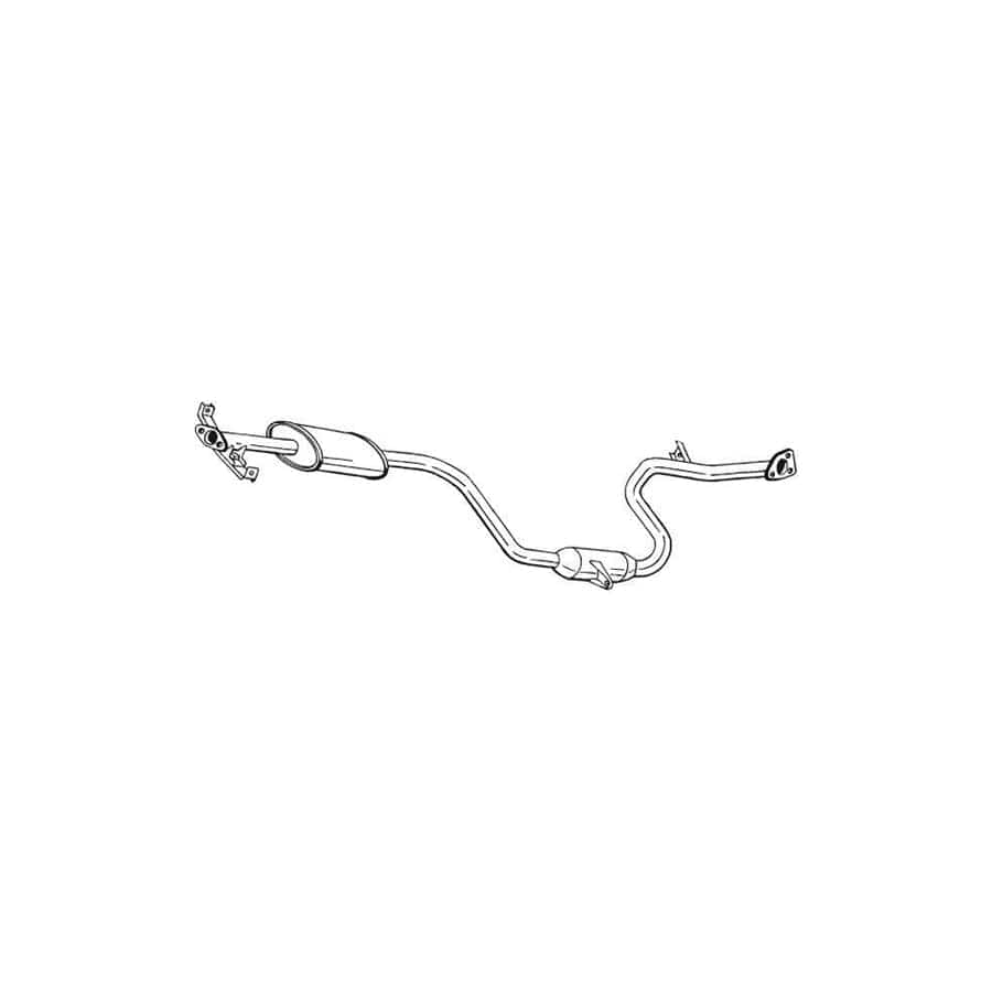 Bosal 285-279 Middle Silencer for Mitsubishi Space Wagon II (N3)