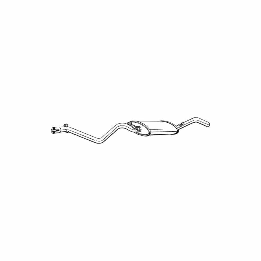 Bosal 285-307 Rear Silencer for VW Jetta Mk2 (19E, 1G2, 165)