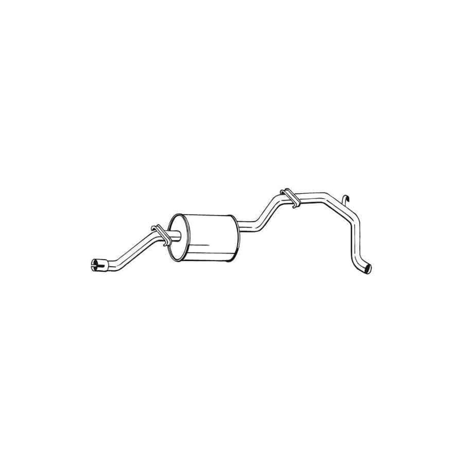 Bosal 285-413 Rear Silencer for VW Caddy I Pickup (14)