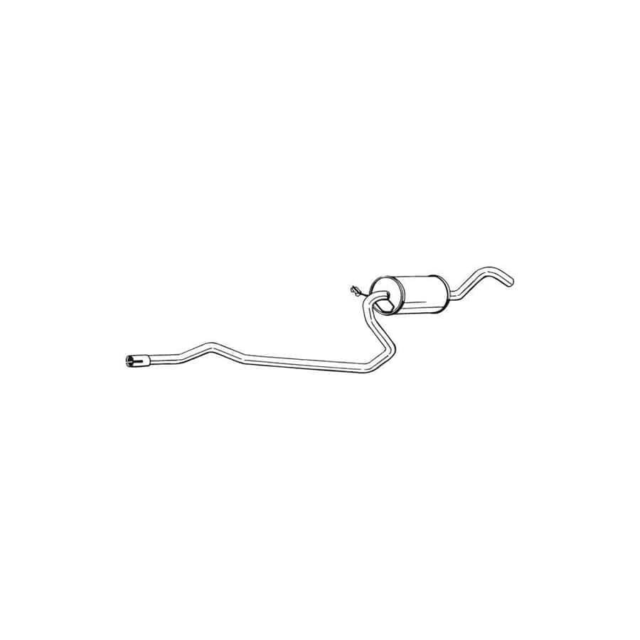 Bosal 285-799 Middle Silencer for Ford Fiesta