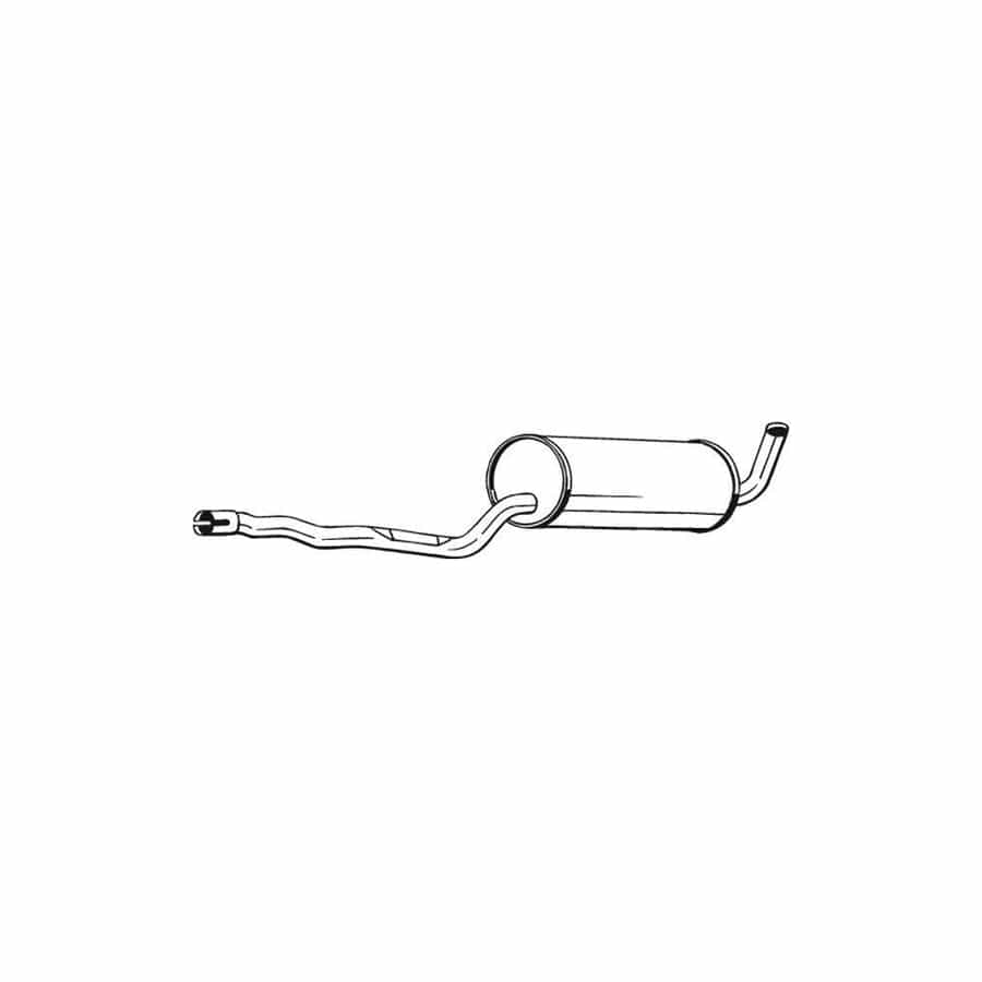 Bosal 285-943 Middle Silencer
