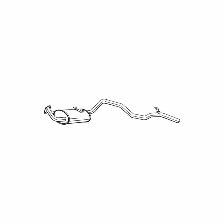Bosal 286-013 Rear Silencer for Toyota Land Cruiser