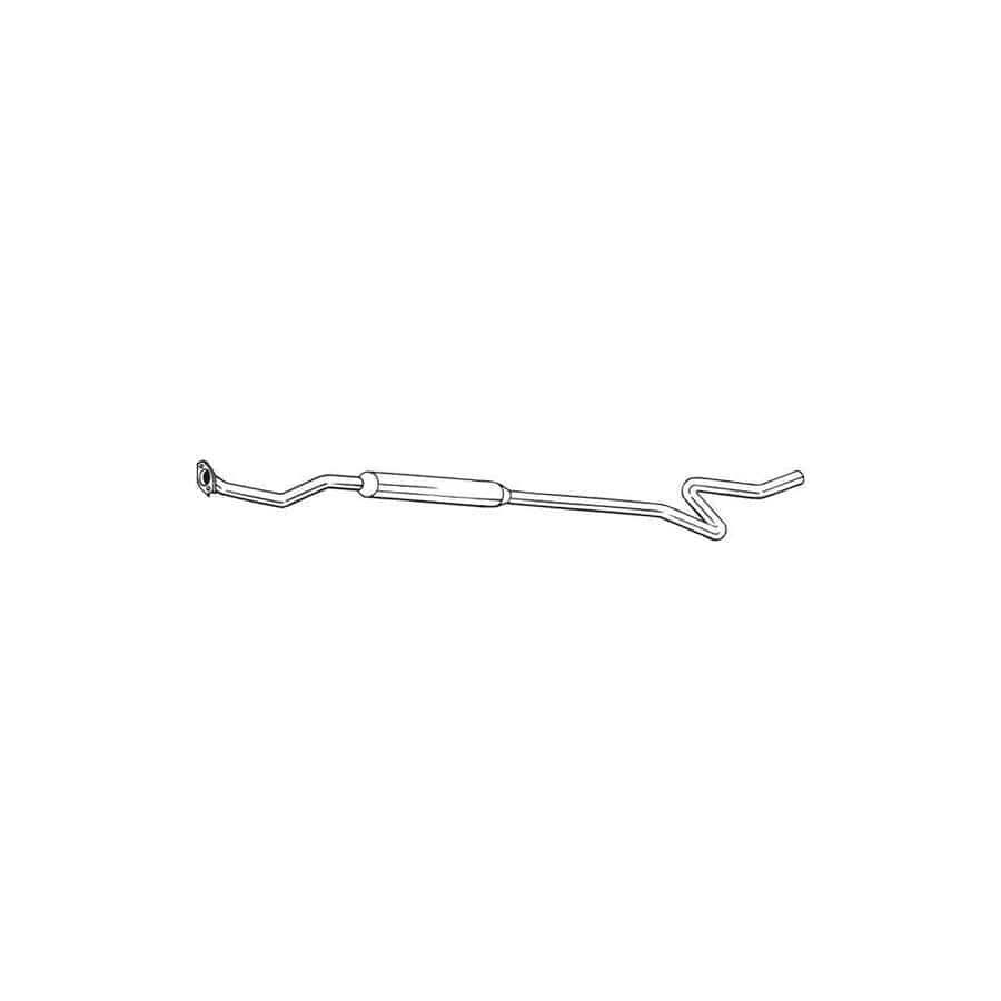 Bosal 286-109 Middle Silencer for Citroen C2 Hatchback (Jm)