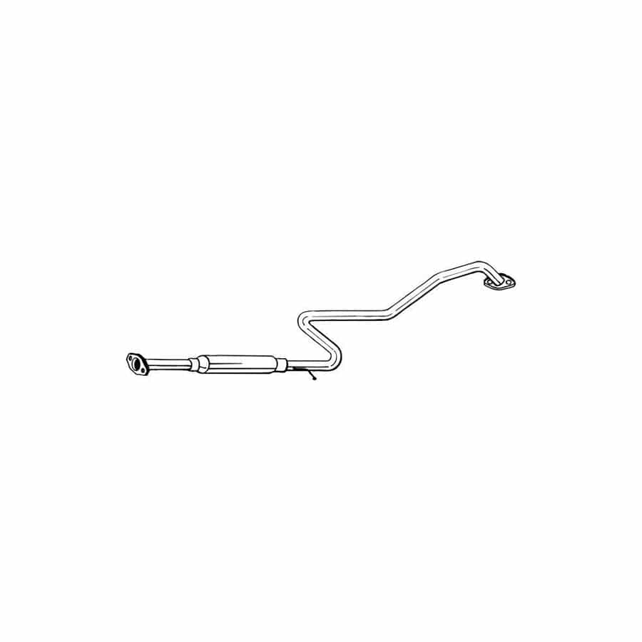 Bosal 286-125 Middle Silencer for Nissan Primera