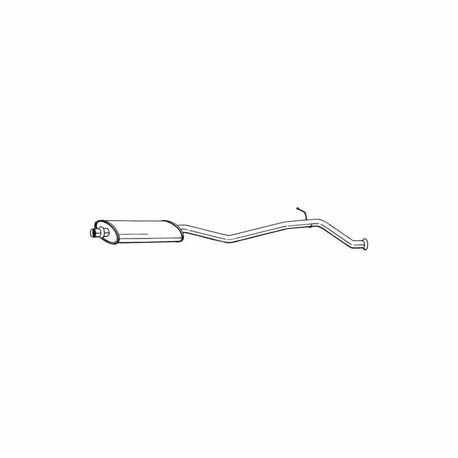 Bosal 286-167 Middle Silencer for Peugeot 406