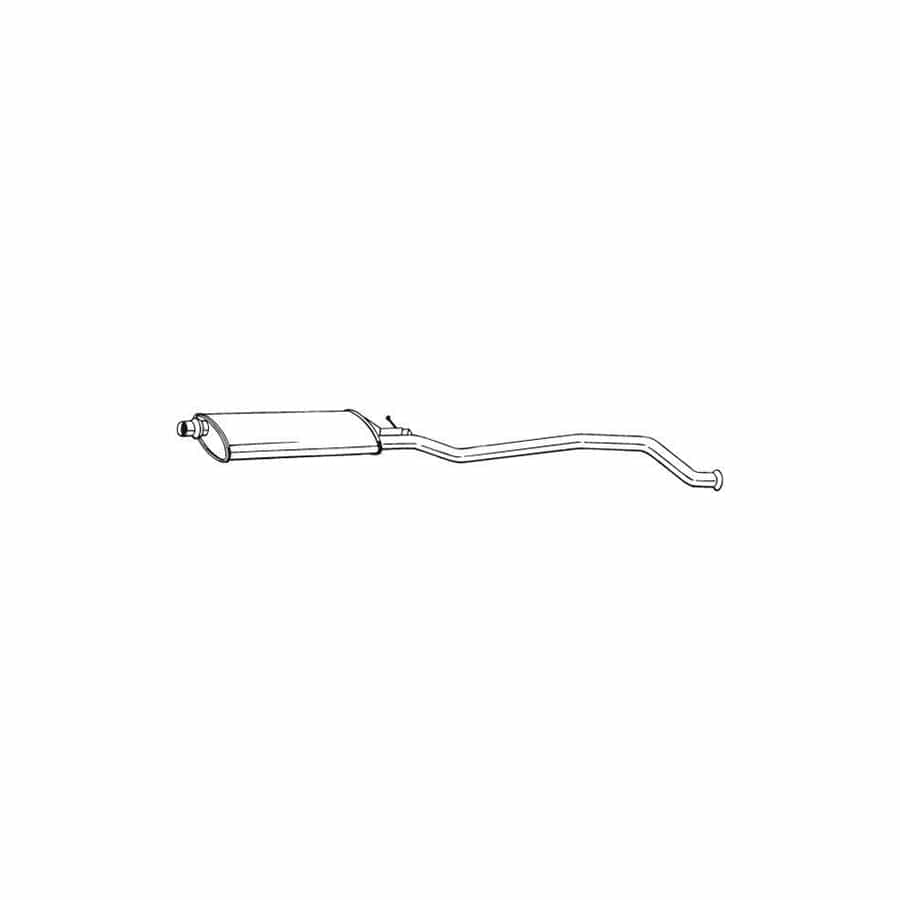 Bosal 286-251 Middle Silencer for Peugeot 406