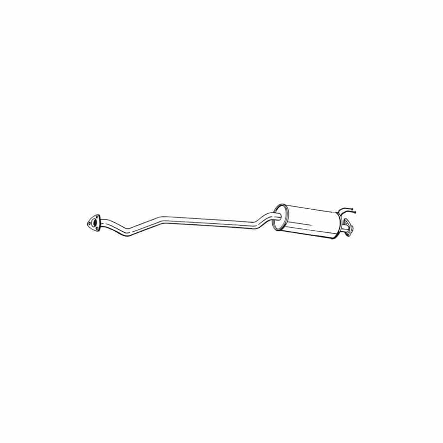 Bosal 286-395 Middle Silencer for Honda CIVIC VII Hatchback (Eu, Ep, Ev)