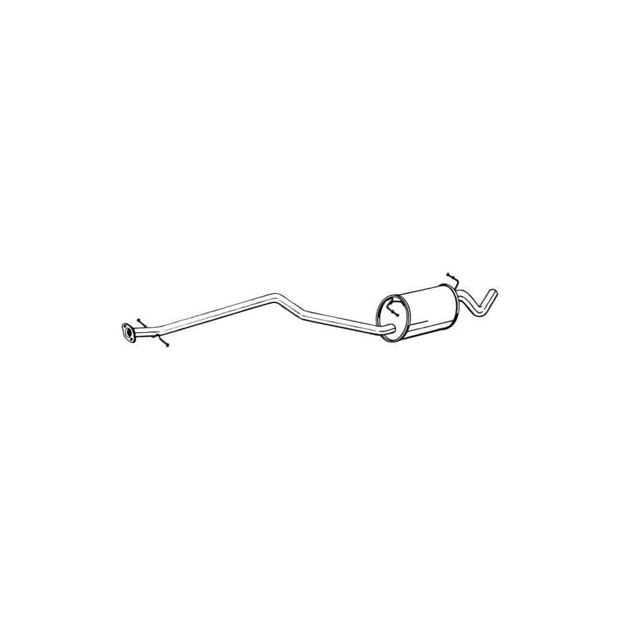 Bosal 287-073 Middle Silencer