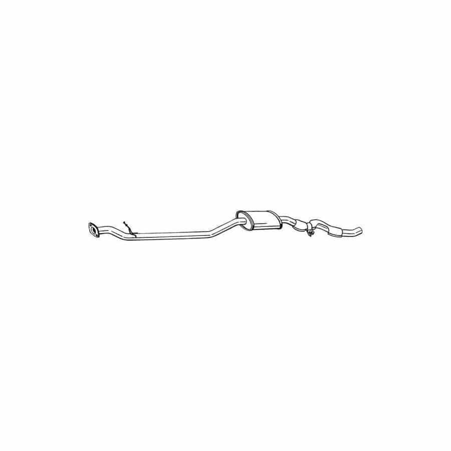 Bosal 287-237 Middle Silencer for Nissan Qashqai