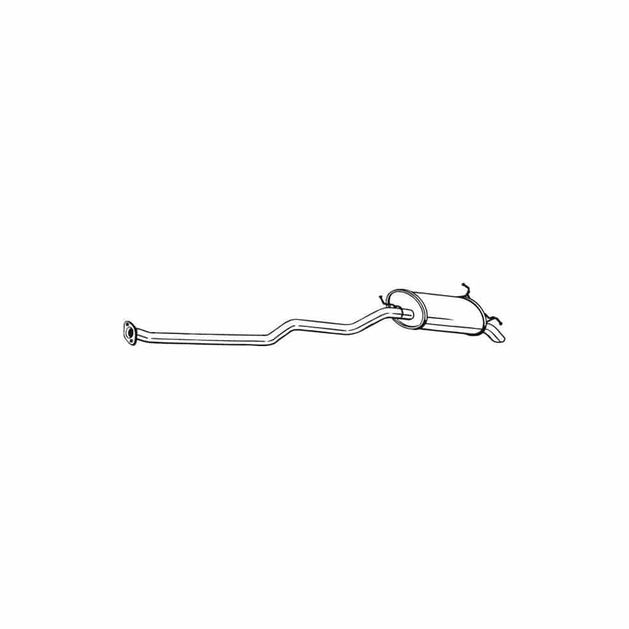 Bosal 287-473 Rear Silencer for Hyundai Santa Fe I (Sm)
