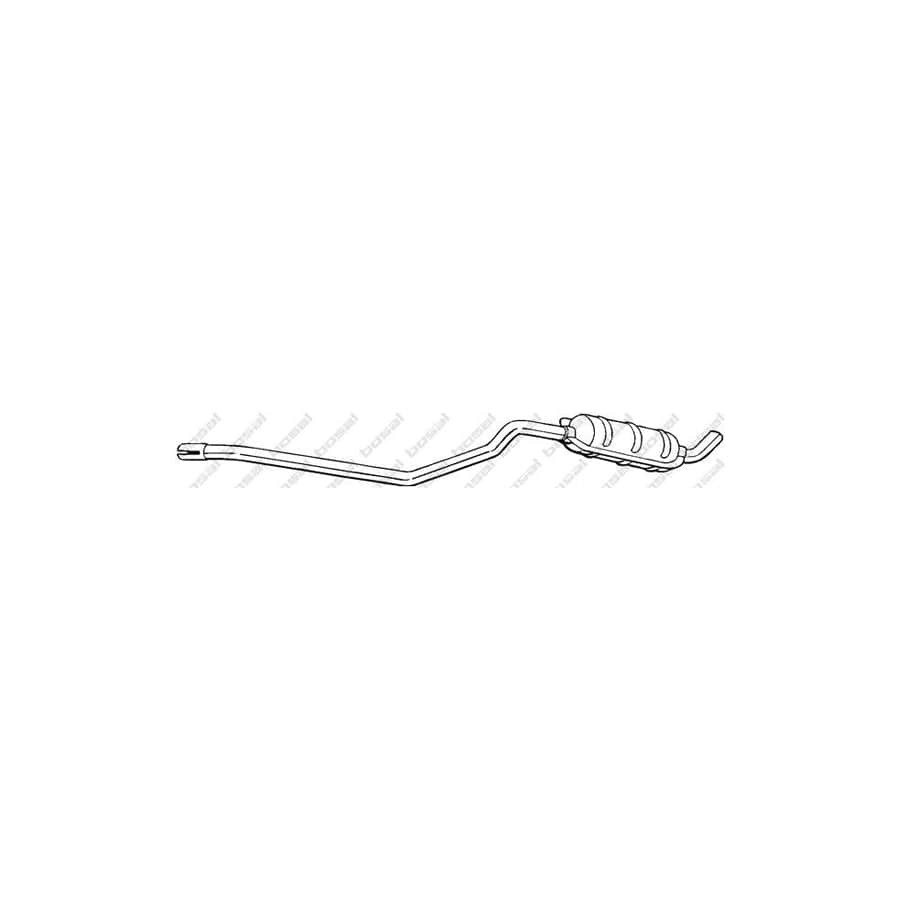 Bosal 287-749 Middle Silencer for Lada Nova