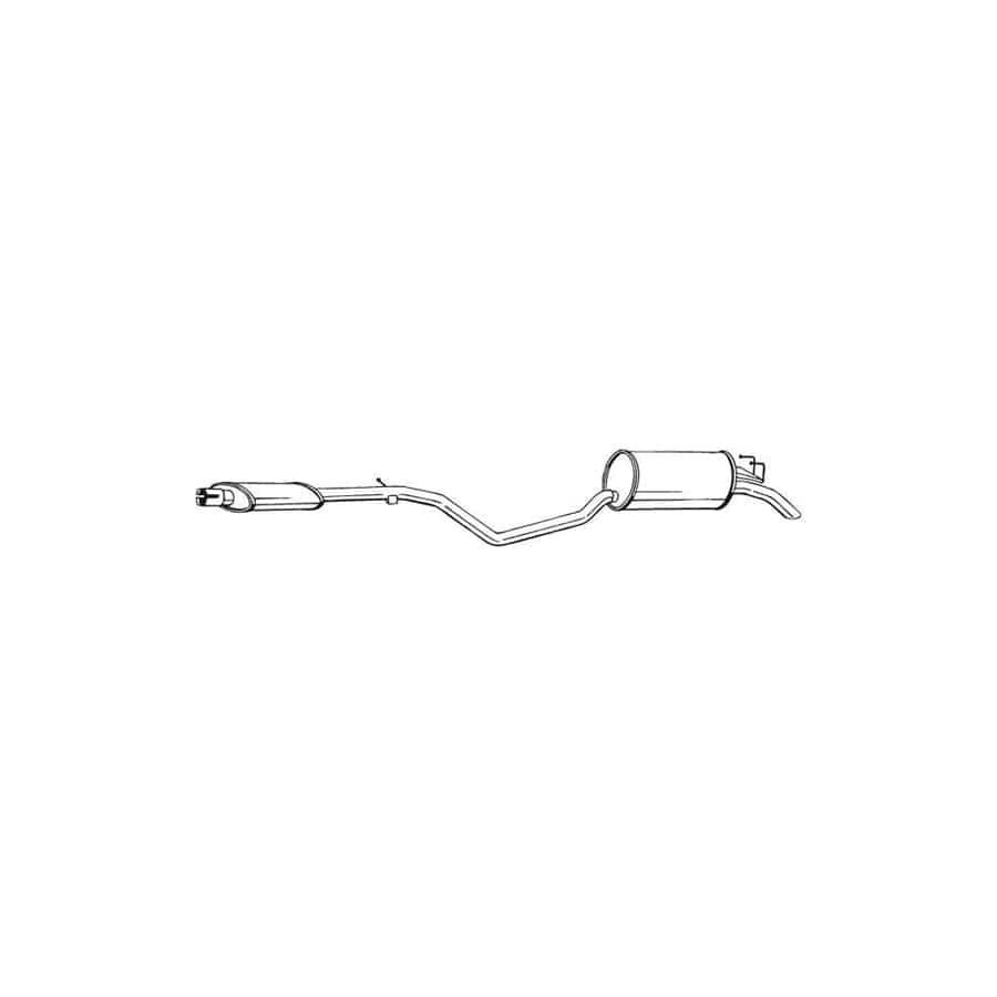 Bosal 287-871 Rear Silencer for Fiat Punto I Hatchback (176)