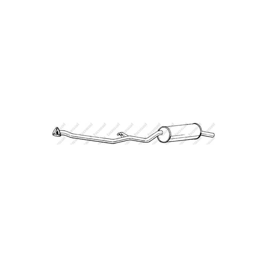 Bosal 287-975 Rear Silencer for BMW 3 Saloon (E30)