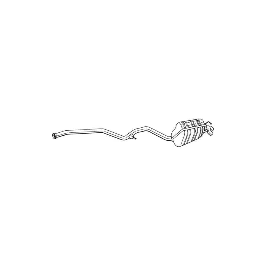 Bosal 288-493 Rear Silencer Suitable for Mercedes-Benz E-Class