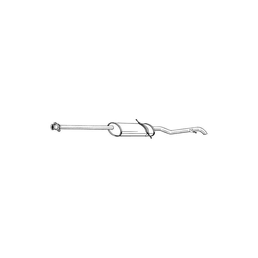 Bosal 289-023 Rear Silencer Suitable for Mercedes-Benz A-Class (W168)