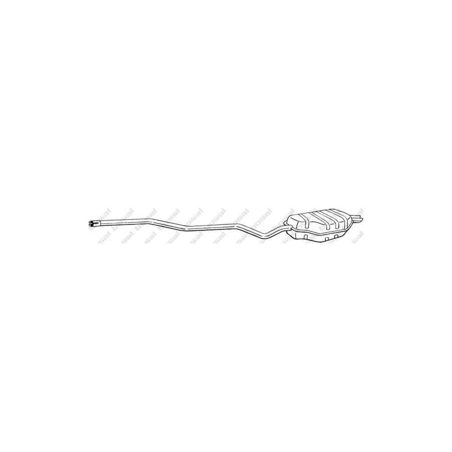 Bosal 290-967 Rear Silencer for Rover 75 (Rj)