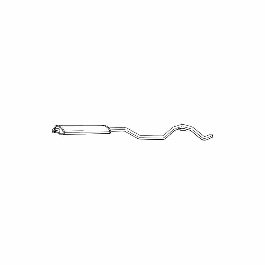Bosal 291-003 Middle Silencer for Saab 9-3