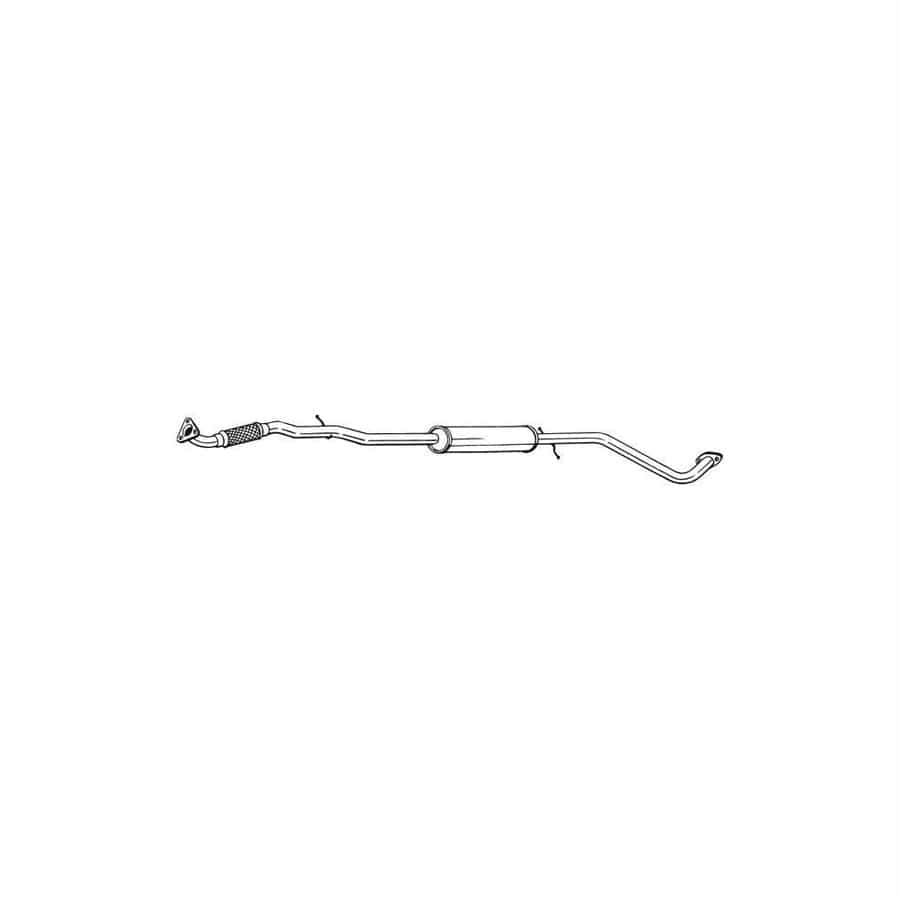 Bosal 292-005 Middle Silencer