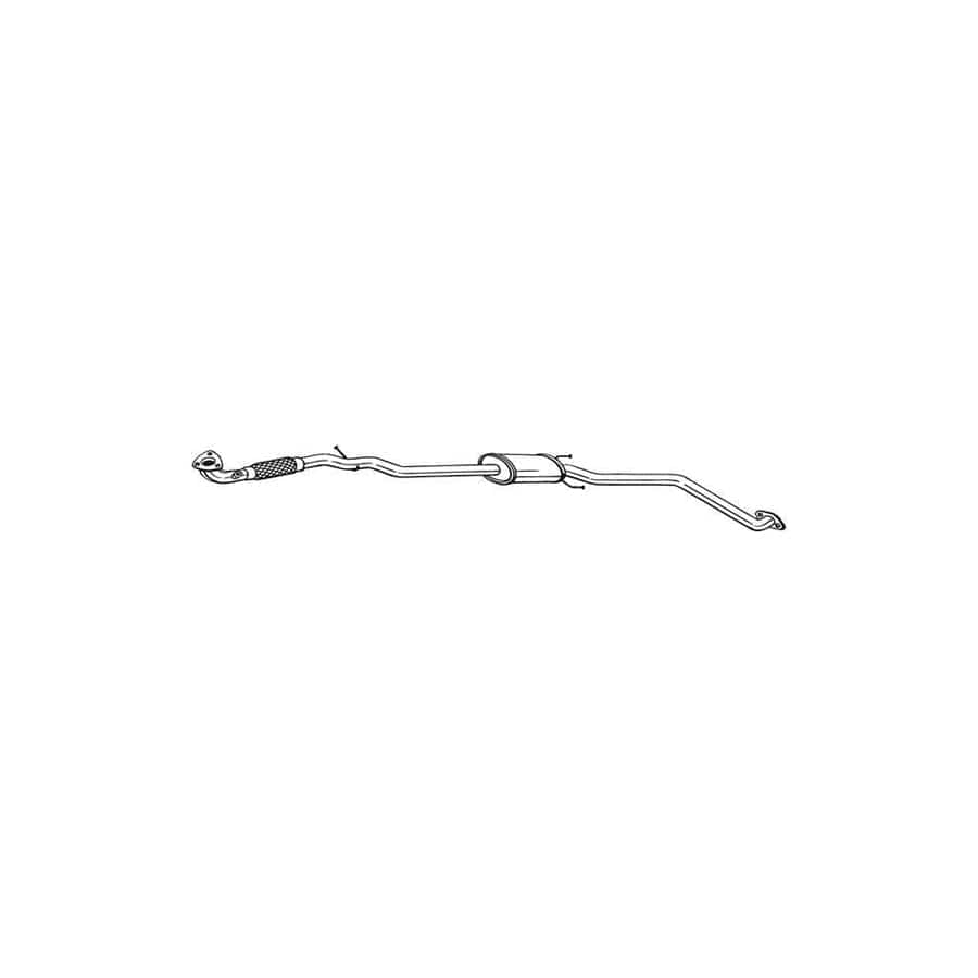 Bosal 292-065 Middle Silencer for Chevrolet Spark (M300)