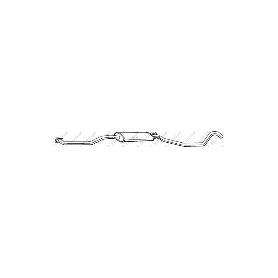 Bosal 292-835 Middle Silencer