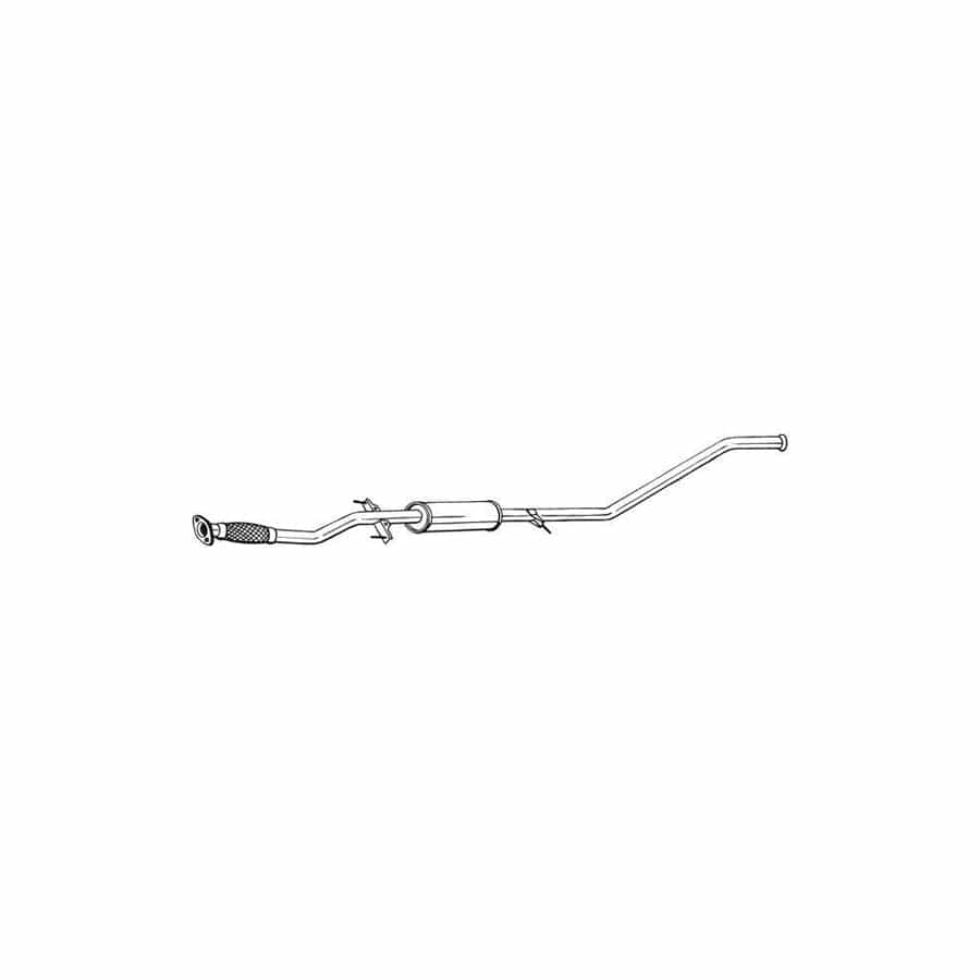 Bosal 293-005 Middle Silencer for Hyundai I10 I (Pa)