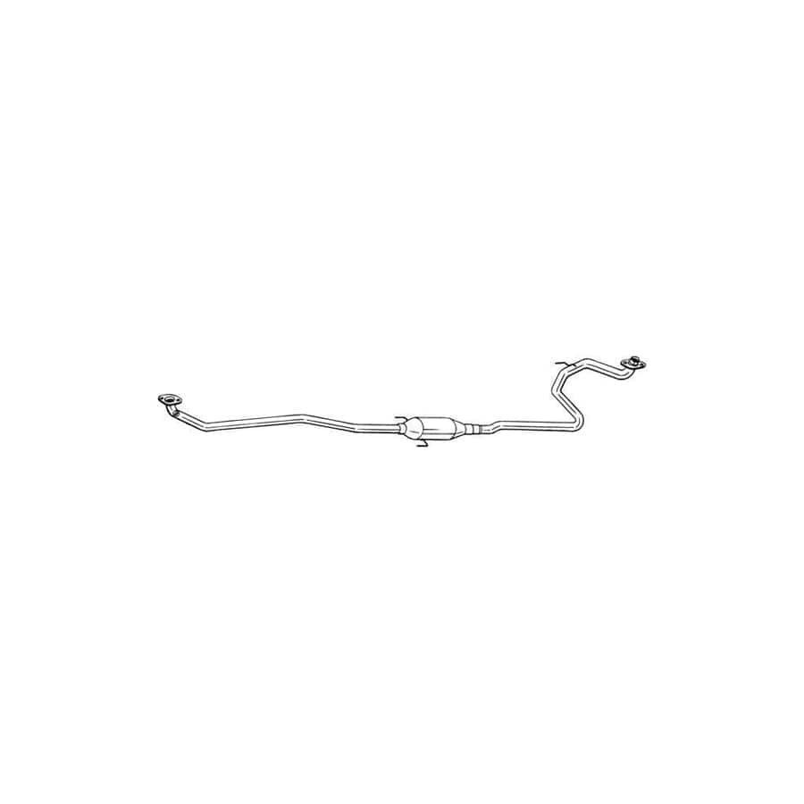 Bosal 293-041 Middle Silencer for Toyota Yaris II Hatchback (Xp9)