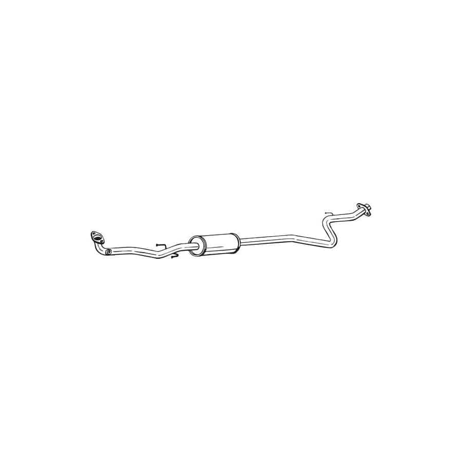 Bosal 294-007 Middle Silencer for Toyota Yaris III Hatchback (Xp13)