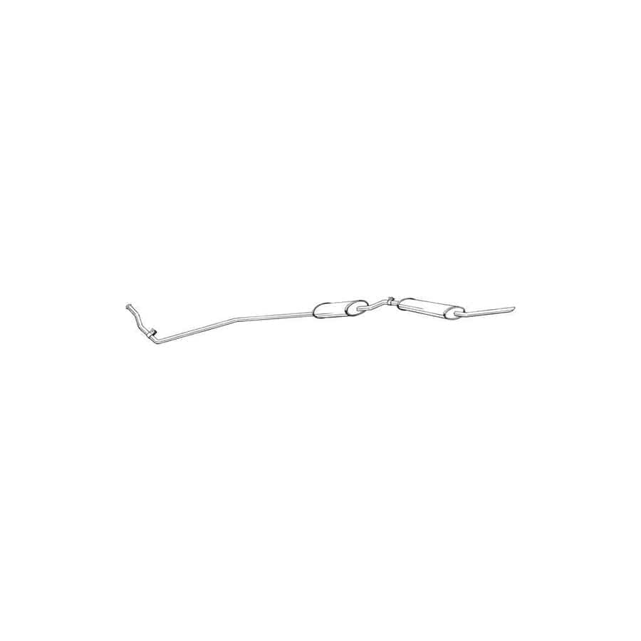 Bosal 294-461 Middle Silencer for Austin Mini