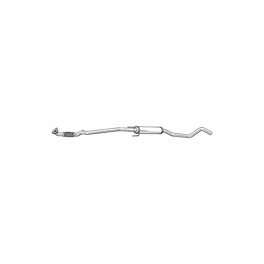 Bosal 295-615 Middle Silencer