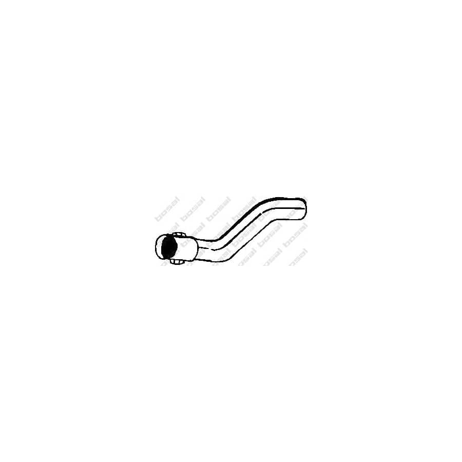 Bosal 330-887 Exhaust Pipe for Jaguar Xj Saloon