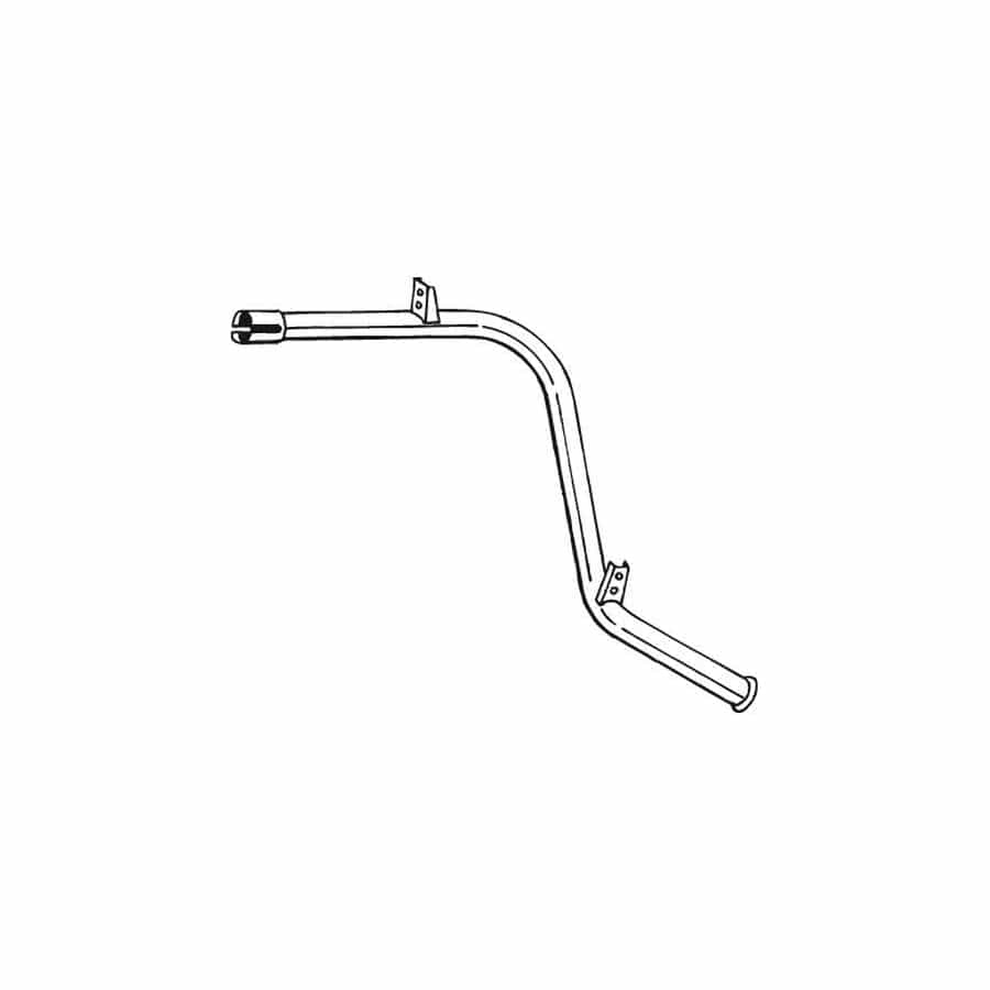 Bosal 439-369 Exhaust Pipe Suitable for Mercedes-Benz 100