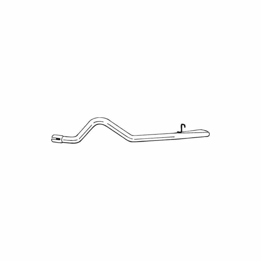 Bosal 484-757 Exhaust Pipe for Saab 900